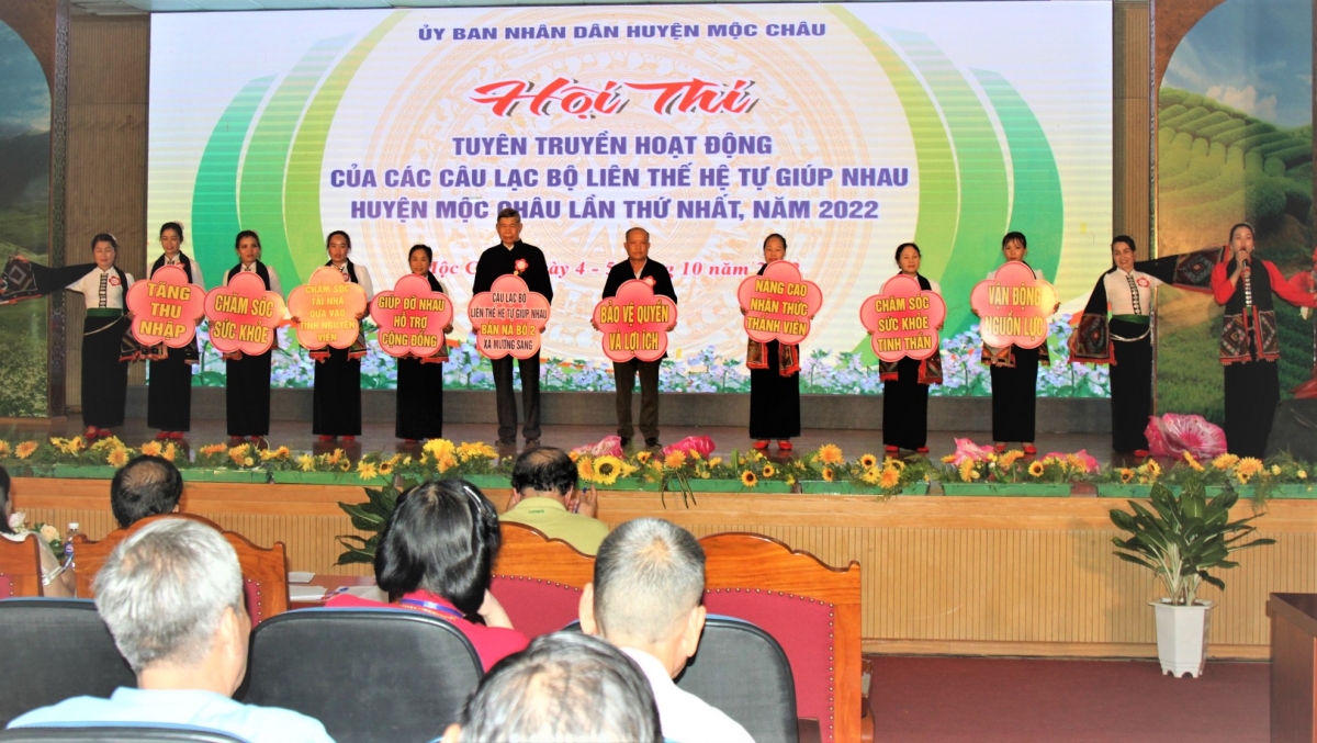 Hội thi tuyên truyền các CLKB LTHTGN huyện Mộc Châu, tỉnh Sơn La