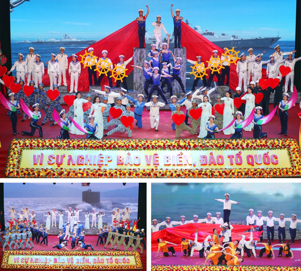 Quân chủng Hải quân đón nhận Huân chương Hồ Chí Minh