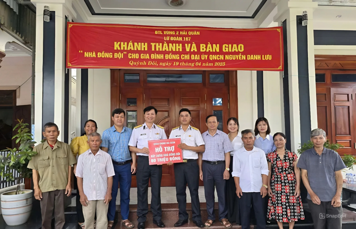 Dấu ấn nghĩa tình từ Vùng 2 Hải quân