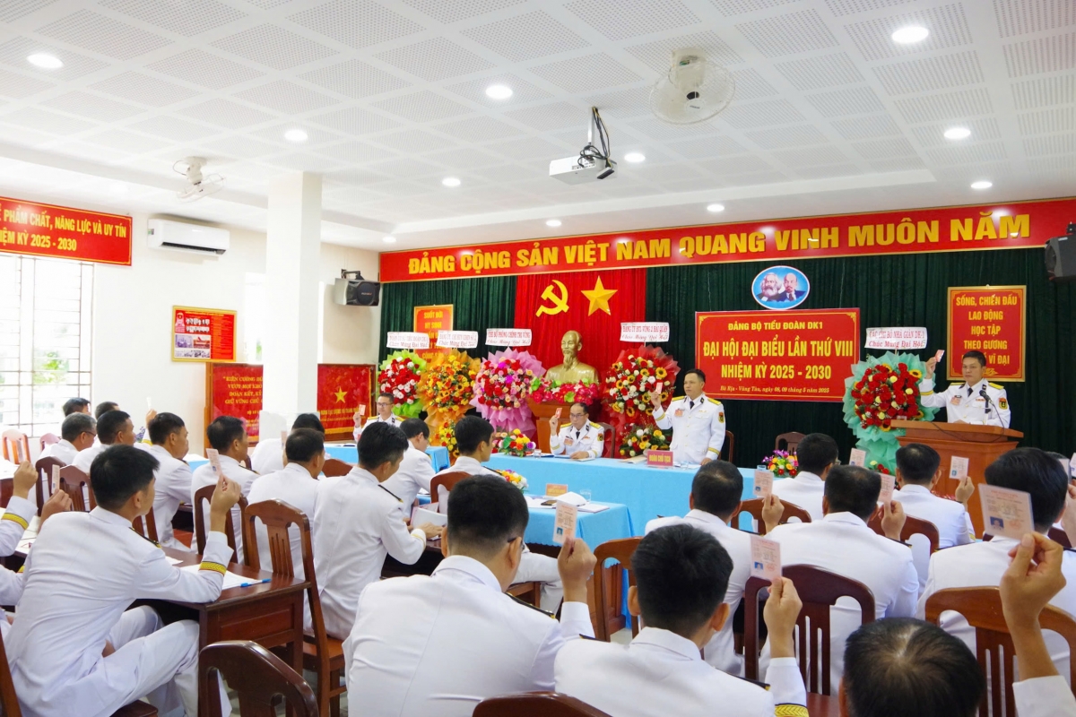 Đảng bộ Tiểu đoàn DK1 bước vào nhiệm kỳ mới