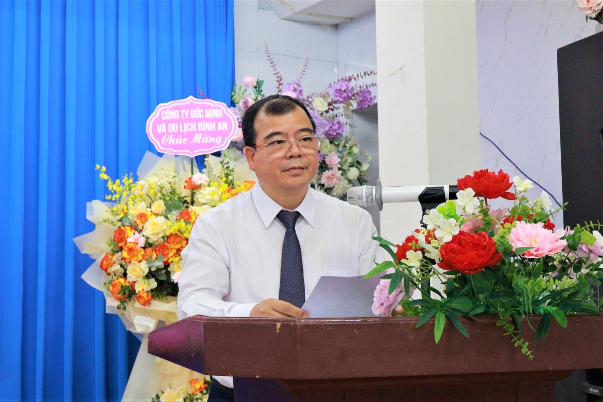 Ông Nguyễn Minh Hùng phát biểu