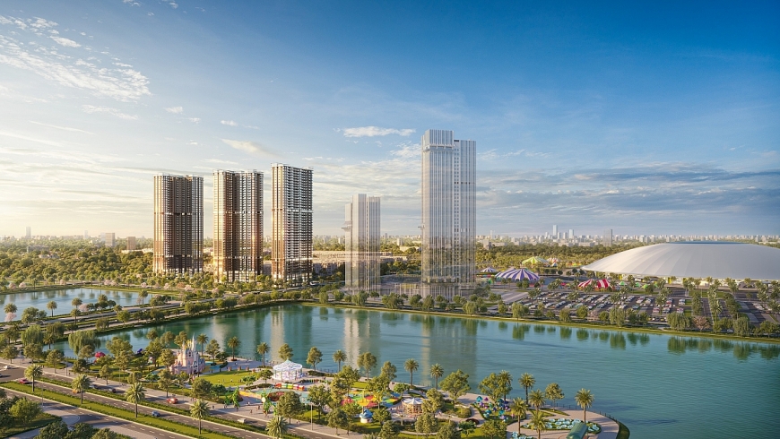 The Cosmopolitan biểu tượng kiêu hãnh tại trung tâm tài chính mới của Hà Nội