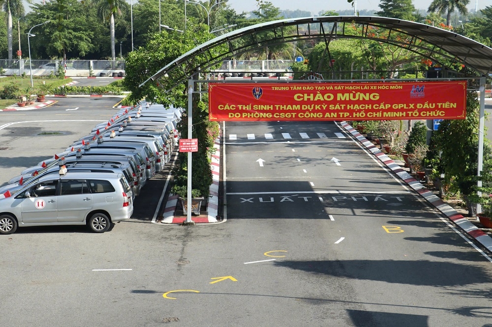 TP Hồ Chí Minh: Bắt đầu tổ chức kỳ thi sát hạch cấp Giấy phép lái xe