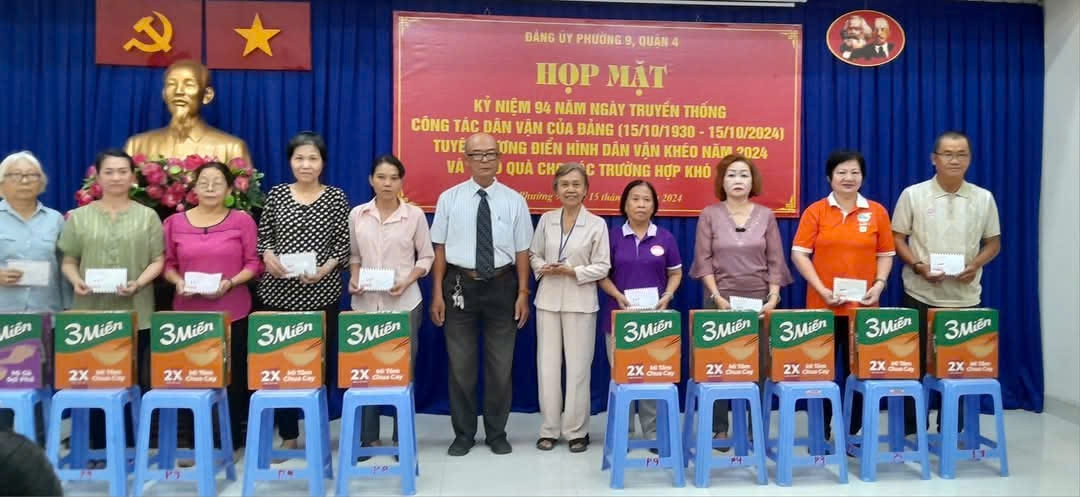 Hội NCT quận 4, TP Hồ Chí Minh: Niềm tin – Chỗ dựa vững chắc của NCT