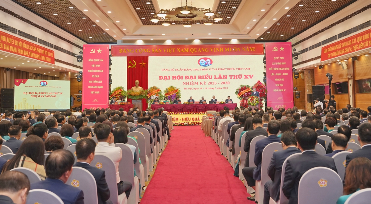 Đảng bộ BIDV tổ chức thành công  Đại hội đại biểu lần thứ XV, nhiệm kỳ 2025-2030