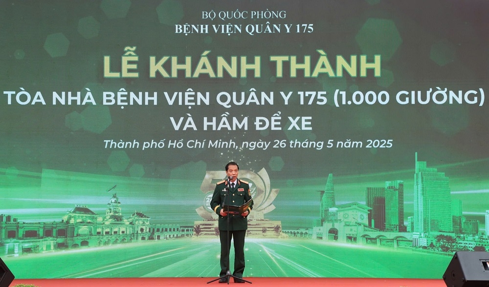 Bệnh viện Quân y 175 chính thức đưa vào hoạt động Tòa nhà Đa khoa 1.000 giường