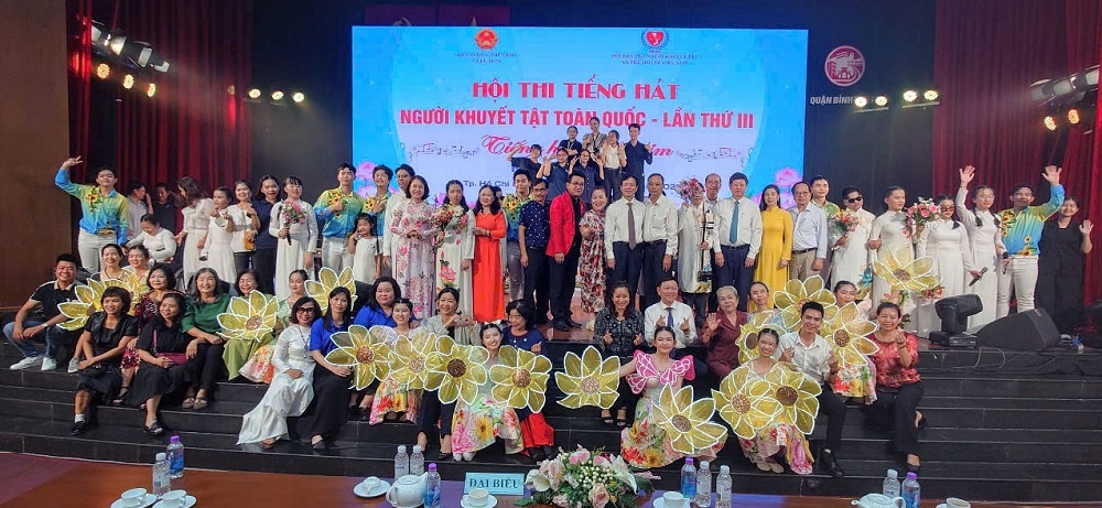 Khai mạc Hội thi tiếng hát người khuyết tật khu vực phía Nam