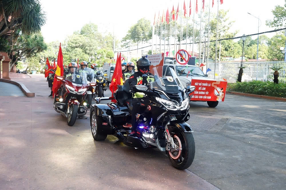 Tiền Giang: Mít tinh hưởng ứng ngày thế giới không thuốc lá