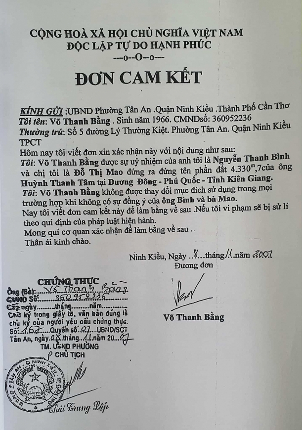 Yêu cầu dừng thi công xây dựng, đợi phán quyết của Toà án