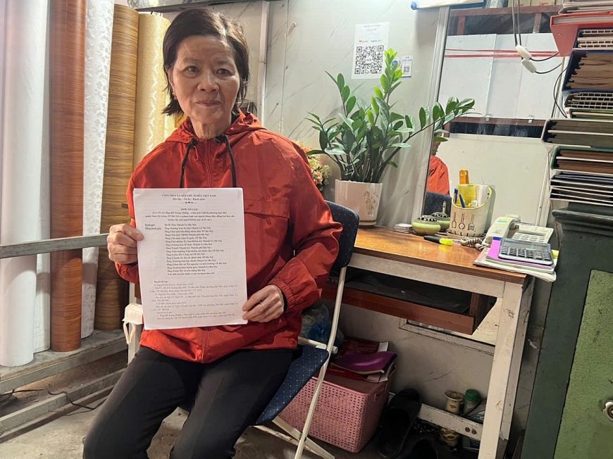 Bà Nguyễn Thị Chinh.