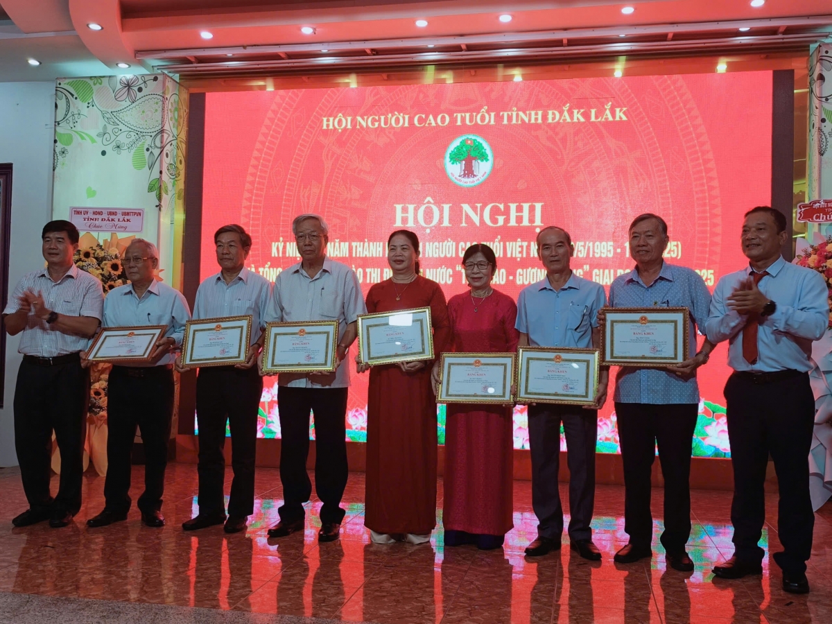 Hội NCT tỉnh Đắk Lắk: Luôn khẳng định vị trí, vai trò trong phát triển kinh tế - xã hội