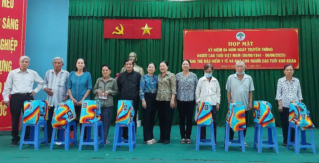 Hội NCT Quận 6, TP. Hồ Chí Minh: Hoàn thành tốt các chir tiêu, nhiệm vụ 6 tháng đầu năm