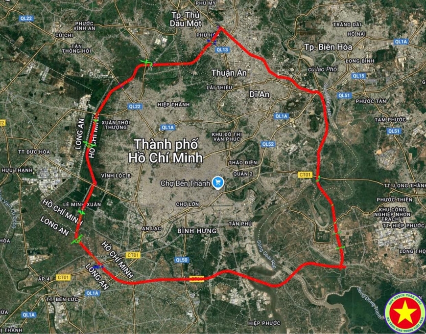 Đủ cát để cung ứng cho Dự án đường vành đai 3 TP Hồ Chí Minh