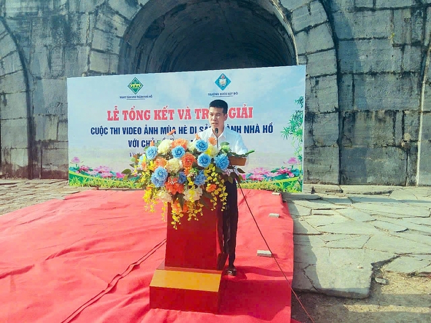 Tổ chức cuộc thi Rung chuông vàng ở Di sản Thành nhà Hồ