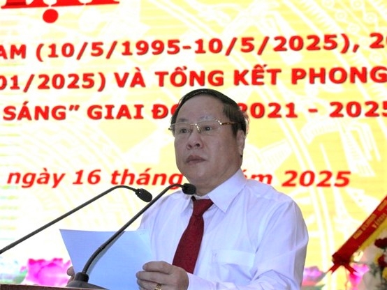 Ông Tống Thanh Hải phát biểu