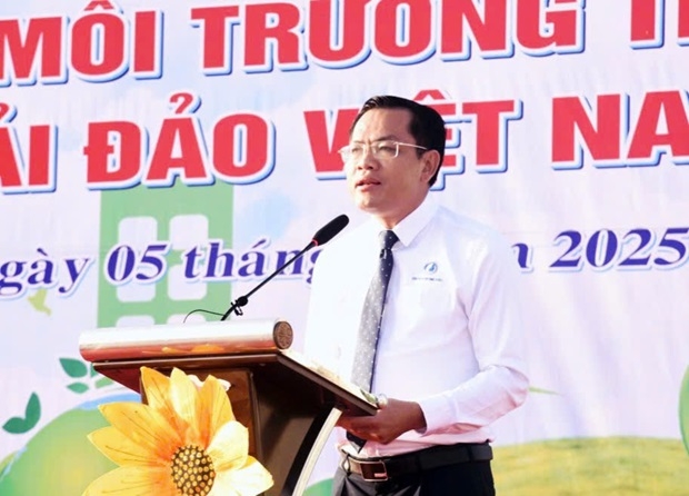 Ông Ngô Vũ Thăng, Phó Chủ tịch UBND tỉnh Bạc Liêu Phát biểu tại buổi lễ