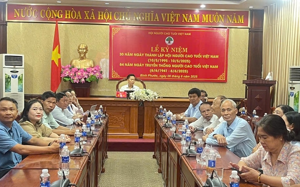 Hội NCT tỉnh Bình Phước: Chủ động, sáng tạo các phong trào thi đua yêu nước