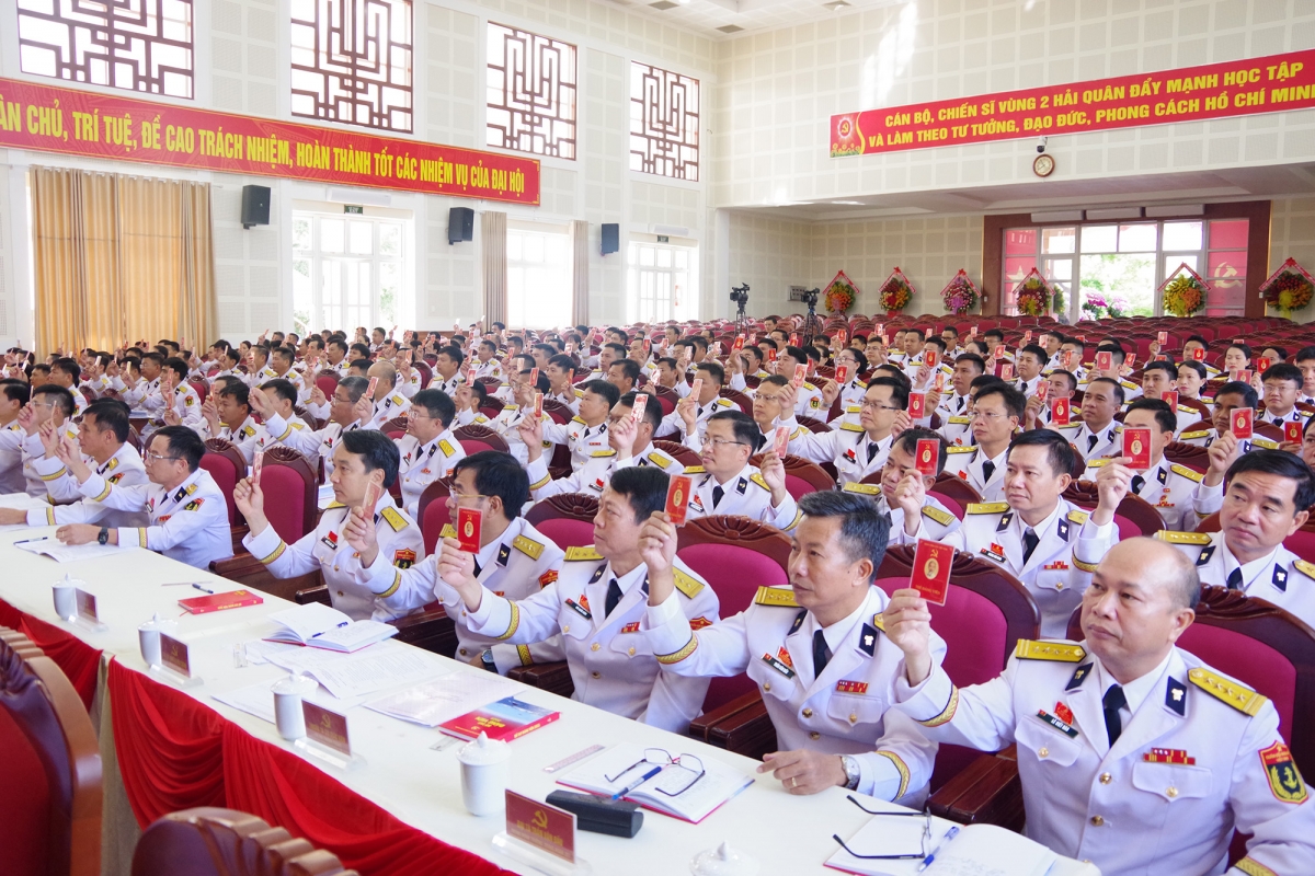 Đại hội Đại biểu Đảng bộ Vùng 2 Hải quân lần thứ IV, nhiệm kỳ 2025-2030: Tâm thế mới, thắng lợi mới