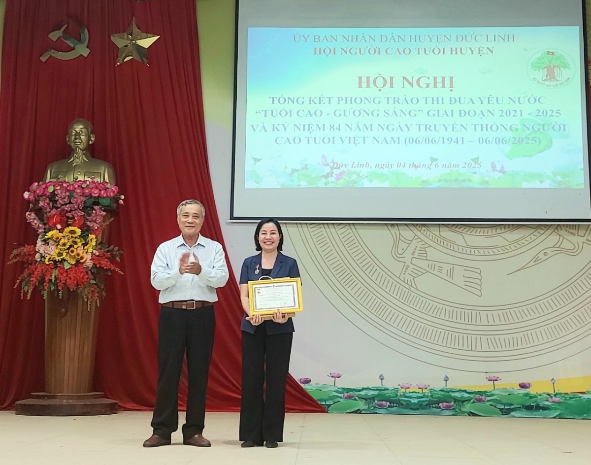 Hội NCT huyện Đức Linh, Bình Thuận: Nhiều phong trào thi đua đạt hiệu quả cao