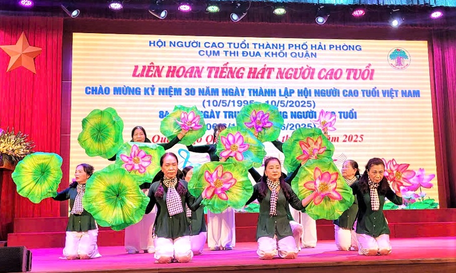 Một tiết mục tại Liên hoan