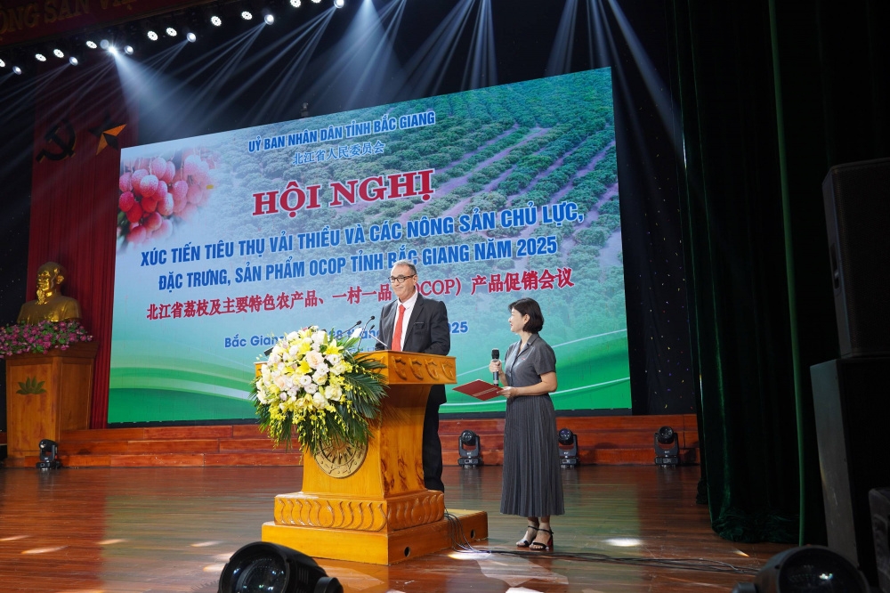 Đại diện Central Retail Việt Nam chia sẻ tại Hội nghị