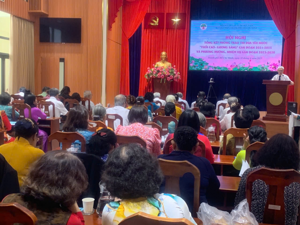 TP Hồ Chí Minh: Người cao tuổi luôn nhiệt huyết, trách nhiệm với xã hội