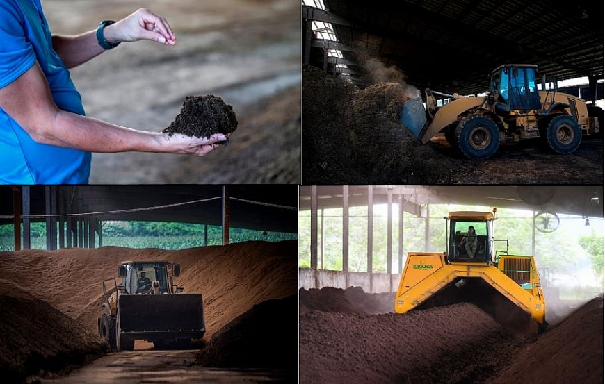 TH đang sử dụng công nghệ làm phân bón hữu cơ của Đức, là công nghệ hiện đại nhất thế giới về sản xuất phân bón hiện nay, với khả năng giúp giảm phát thải khí metan (CH4)