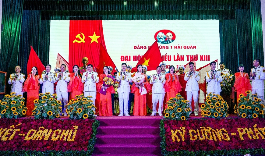 Đại hội đại biểu Đảng bộ Vùng 1 Hải quân lần thứ XIII (nhiệm kì 2025 - 2030)