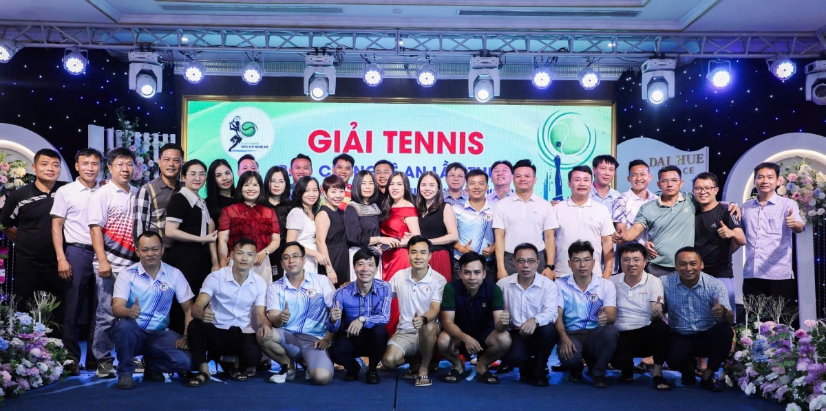 Bế mạc và trao giải giải tennis báo chí Nghệ An lần thứ 7 năm 2025