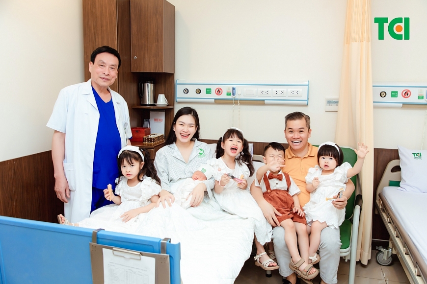 Dù mẹ sinh lần thứ bao nhiêu, bác sĩ TCI luôn đồng hành để đảm bảo hành trình thai kỳ suôn sẻ. (Ảnh TCI)