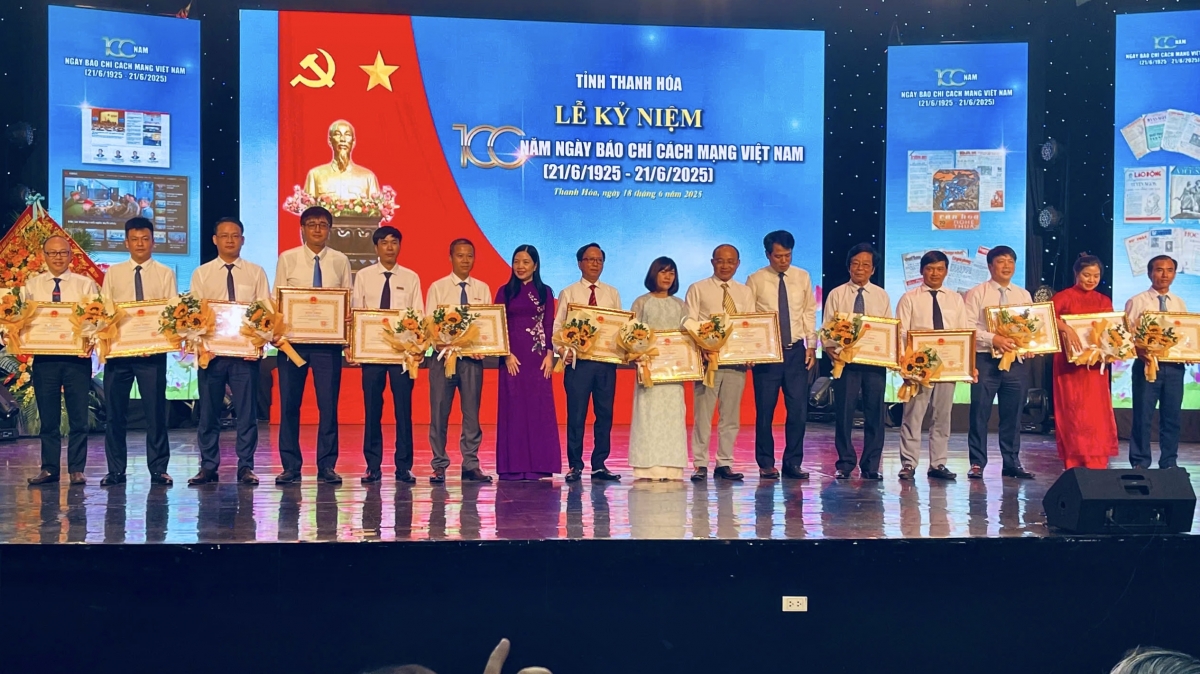 Tỉnh Thanh Hóa long trọng tổ chức Lễ kỉ niệm 100 năm ngày Báo chí Cách mạng Việt Nam