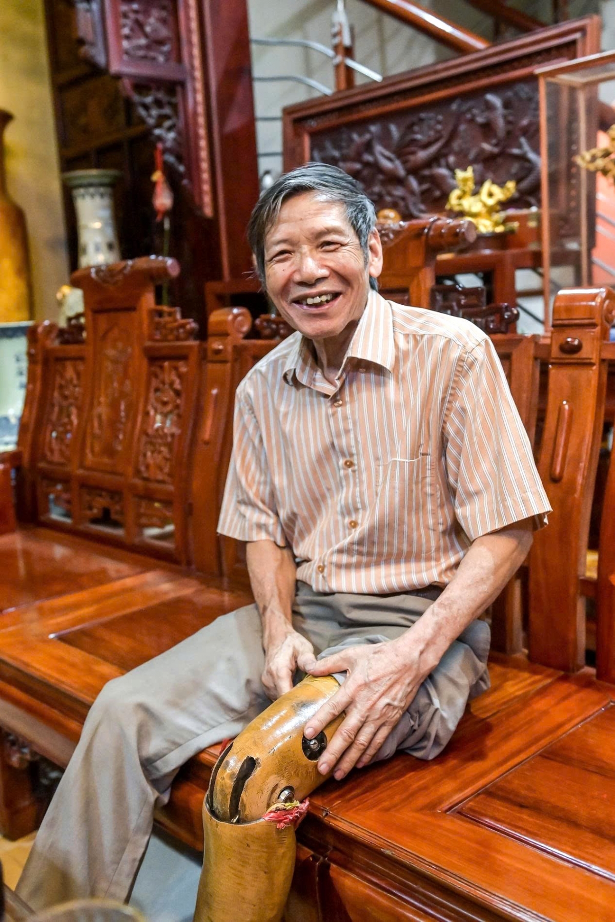 Bác sĩ Cười: Câu chuyện về một người thương binh giàu nghị lực