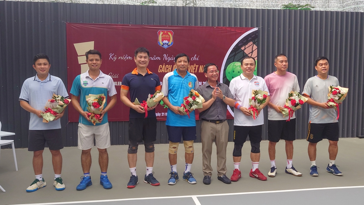 Giải Pickleball chào mừng 100 năm ngày Báo chí Cách mạng Việt Nam