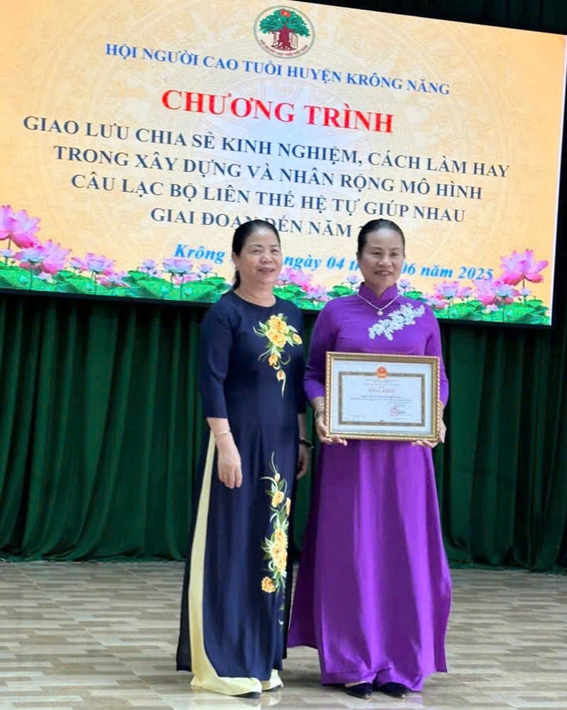 Thực hiện tốt Đề án nhân rộng mô hình CLB Liên thế hệ tự giúp nhau