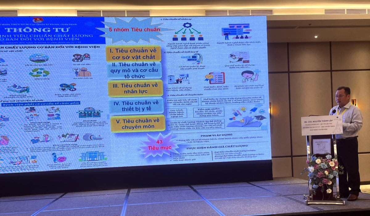 Hội thảo chia sẻ kinh nghiệm quản lý chất lượng bệnh viện năm 2025 tại Cần Thơ