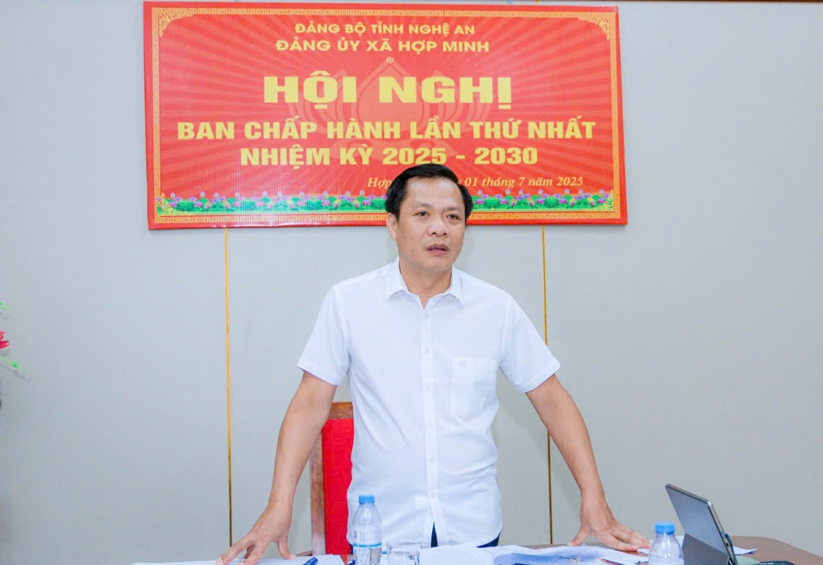 Xã Hợp Minh, tỉnh Nghệ An: Khởi đầu mới, nhiệm vụ mới