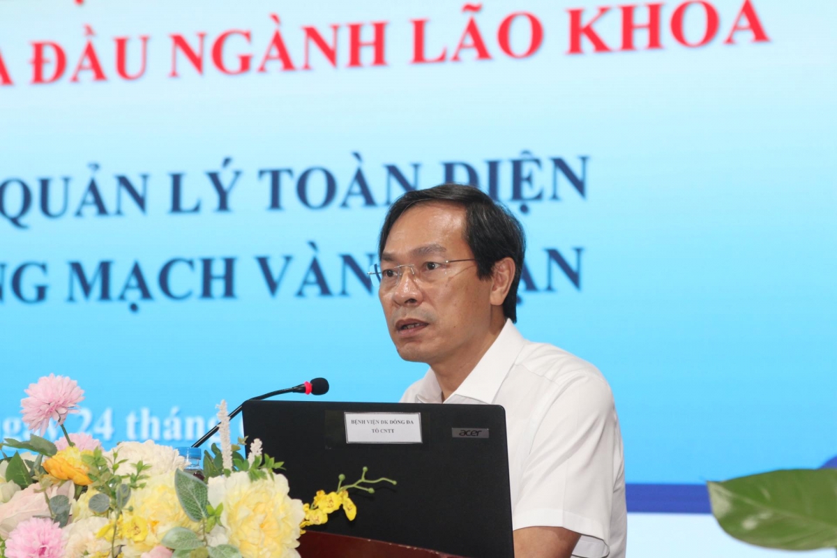 TS.BS Nguyễn Đình Phúc - Giám đốc Bệnh viện đa khoa Đống Đa