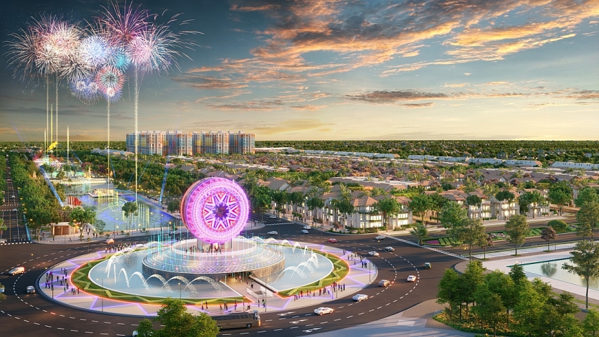 Phân khu Kim Ngân 2 sở hữu vị trí đắt giá, tiếp giáp 3 trục giao thông huyết mạch (Ảnh: Sun Property)