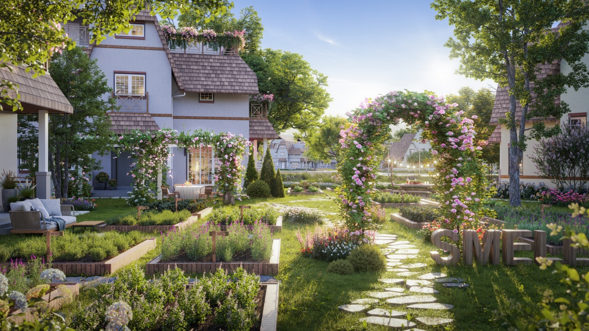 Khu vườn thảo dược cung cấp tinh dầu tự nhiên nâng cao sức khỏe