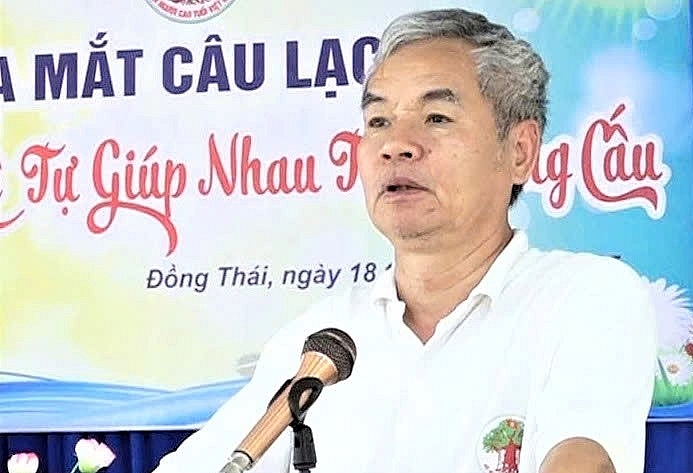 Ông Chu Đức Tính, nguyên Phó Chủ tịch Hội NCT huyện Ba Vì, Hà Nội.