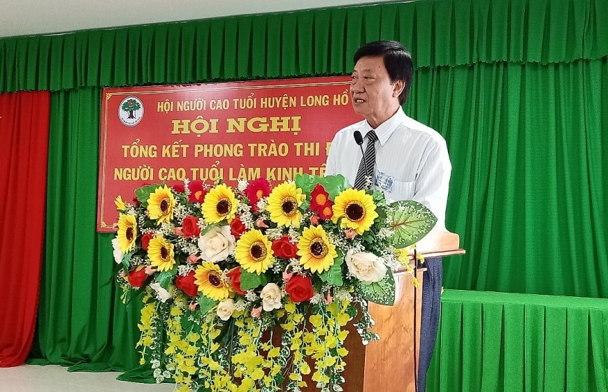 Ông Nguyễn Văn Nhỏ, Chủ tịch Hội NCT Vĩnh Long