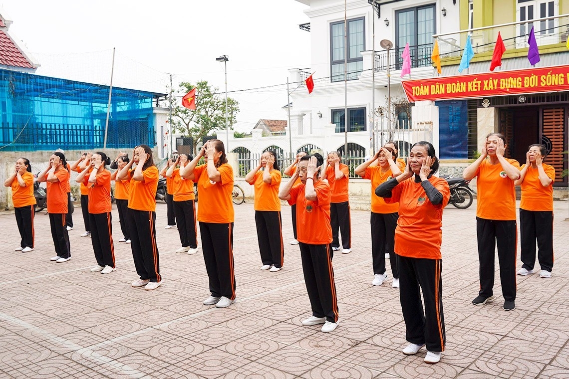 Bài dưỡng sinh tâm thể của NCT tỉnh Hà Tĩnh