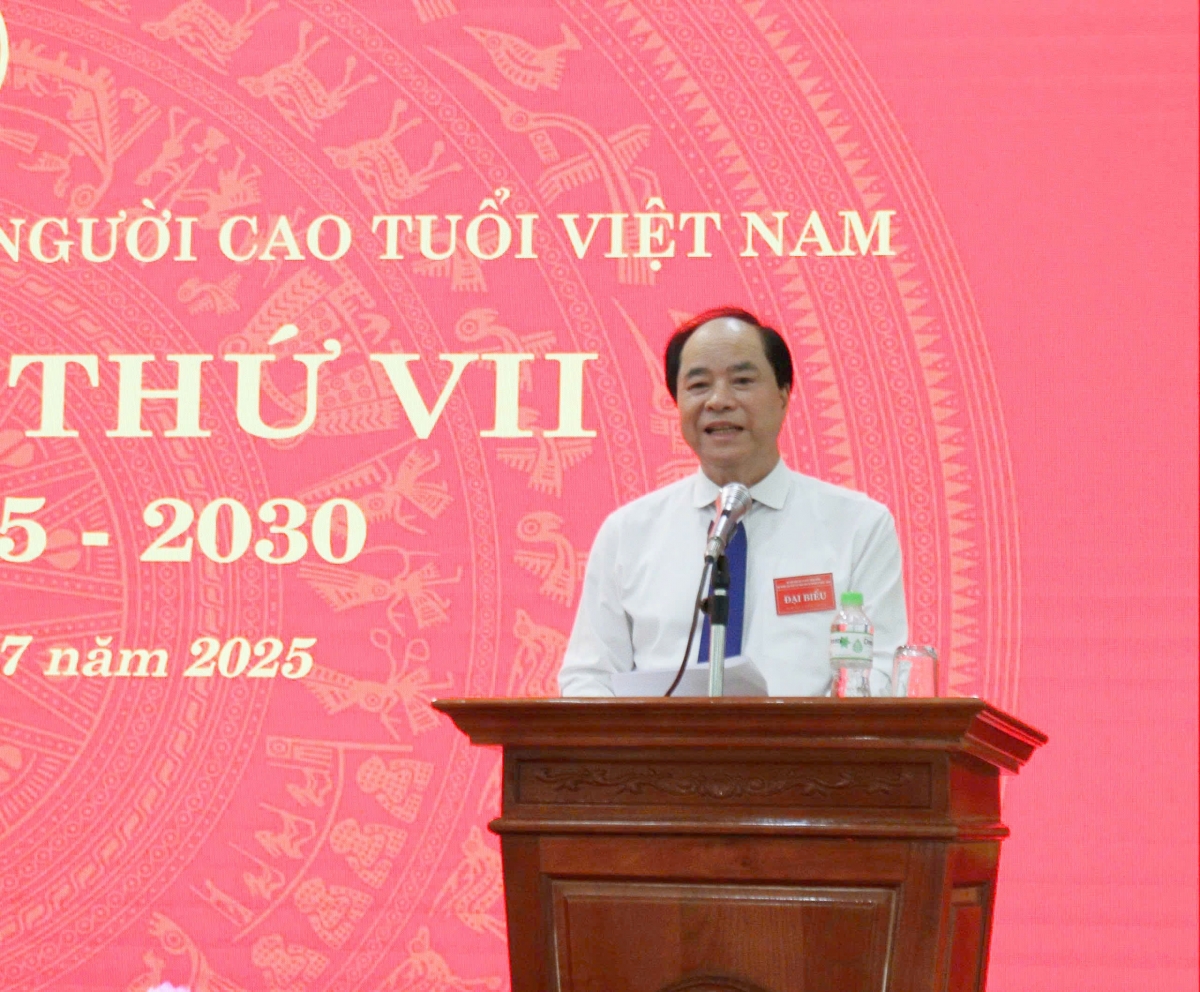 đồng chí Trương Xuân Cừ, Phó Chủ tịch Thường trực Trung ương Hội, Phó Bí thư Đảng ủy phát biểu