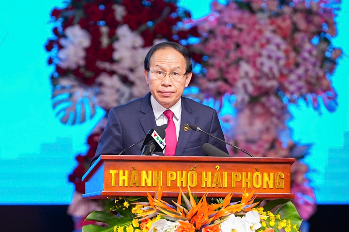 Chủ tịch nước Lương Cường dự hội nghị xúc tiến đầu tư thương mại 2025 tại Hải Phòng