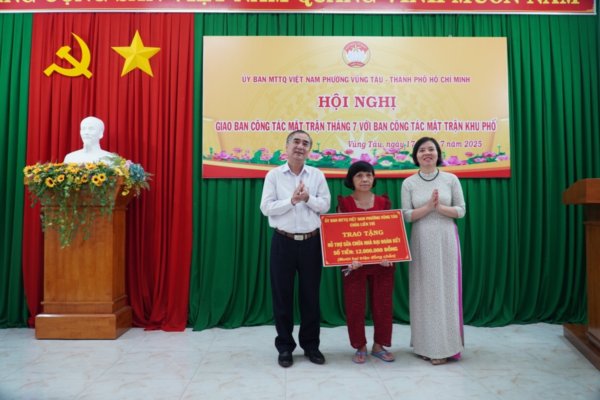 Phường Vũng Tàu, TP. Hồ Chí Minh: Ghi nhận, đánh giá cao đóng góp của NCT khu phố