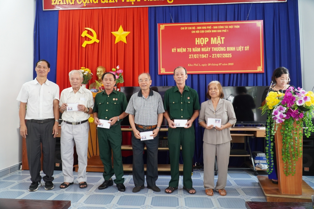 Tri ân thương binh, bệnh binh và gia đình chính sách