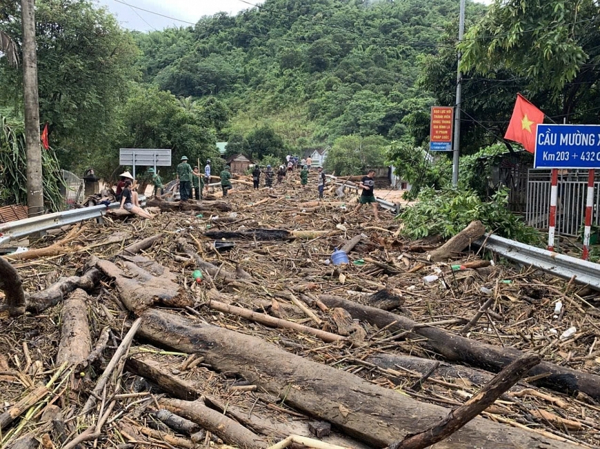 Nghệ An: Mưa lũ nghiêm trọng chia cắt nhiều đồn Biên phòng và xã biên giới