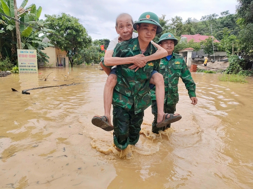 Nghệ An: Mưa lũ nghiêm trọng chia cắt nhiều đồn Biên phòng và xã biên giới