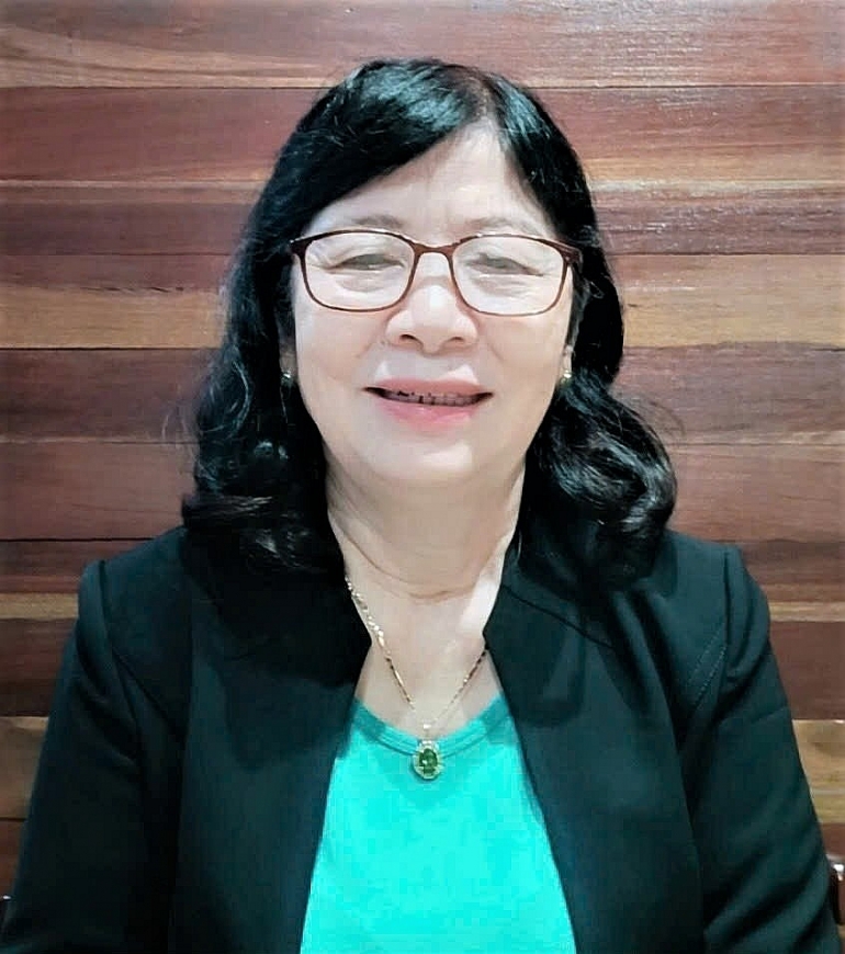 Bà Trần Thị Hòa.