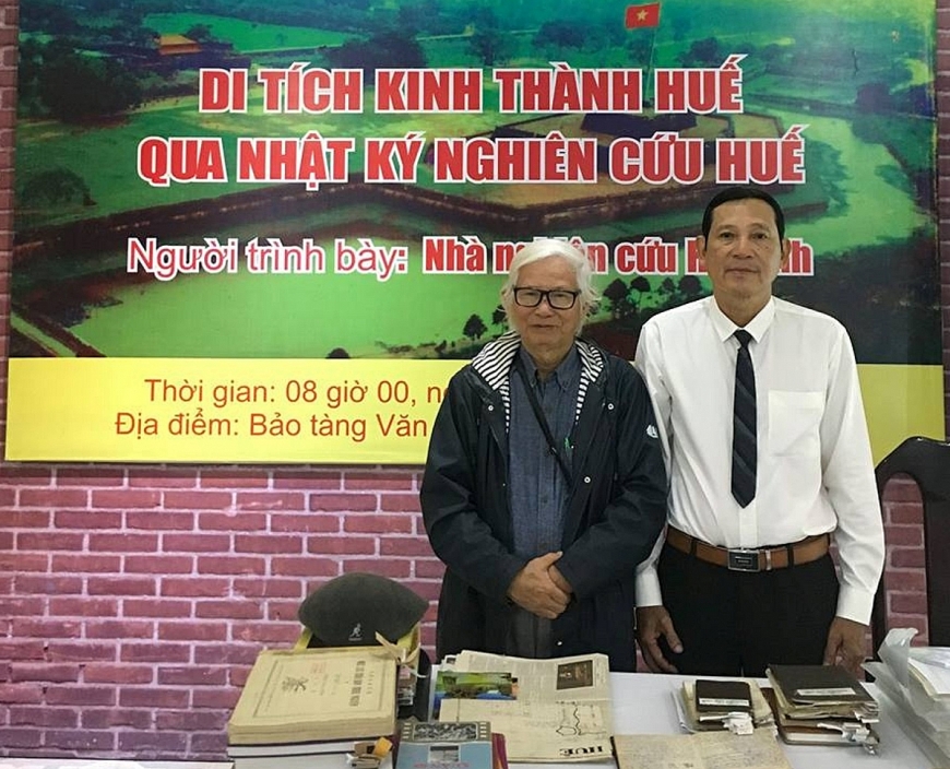 Hai nhà nghiên cứu đam mê văn hóa - lịch sử Huế